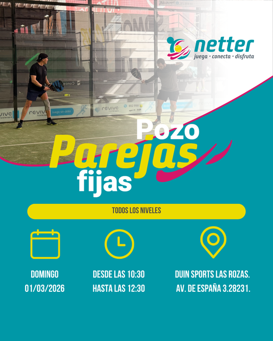 01/03/2026 DOMINGO - POZO DE PAREJAS FIJAS