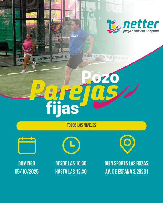 05/10/2025 DOMINGO - POZO DE PAREJAS FIJAS