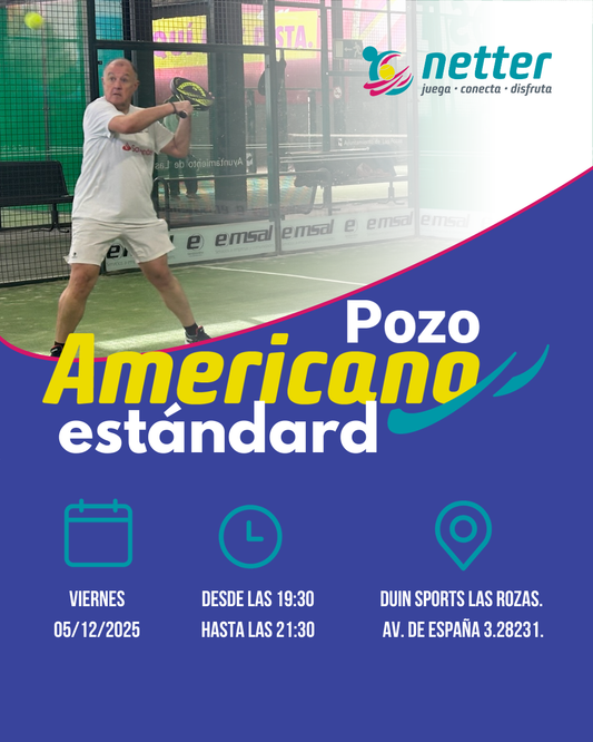 05/12/2025 VIERNES- ¡POZO AMERICANO!