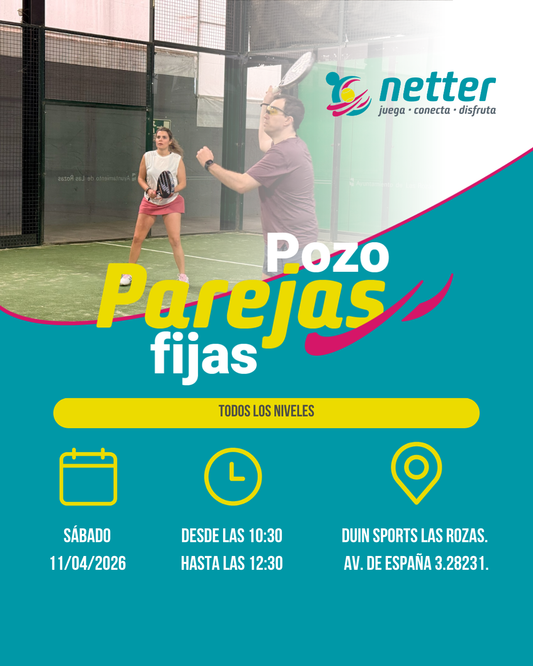 11/04/2026 SABADO - POZO DE PAREJAS FIJAS