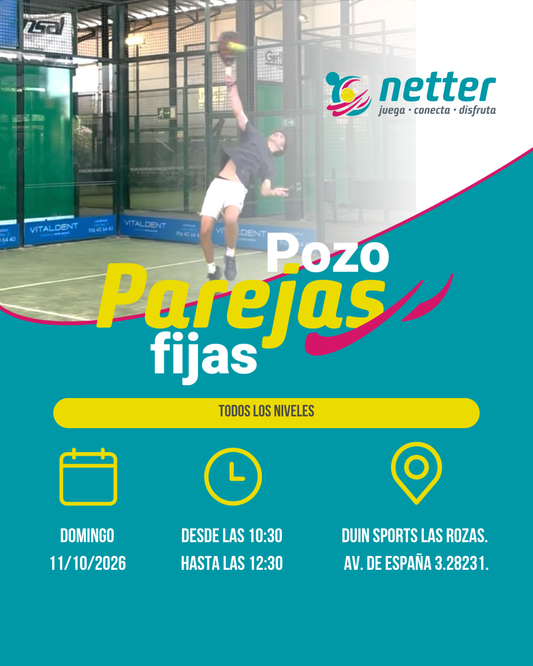 11/10/2026 DOMINGO - POZO DE PAREJAS FIJAS
