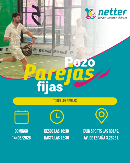 14/06/2026 DOMINGO - POZO DE PAREJAS FIJAS