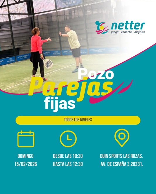 15/02/2026 DOMINGO - POZO DE PAREJAS FIJAS