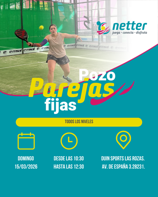 15/03/2026 DOMINGO - POZO DE PAREJAS FIJAS