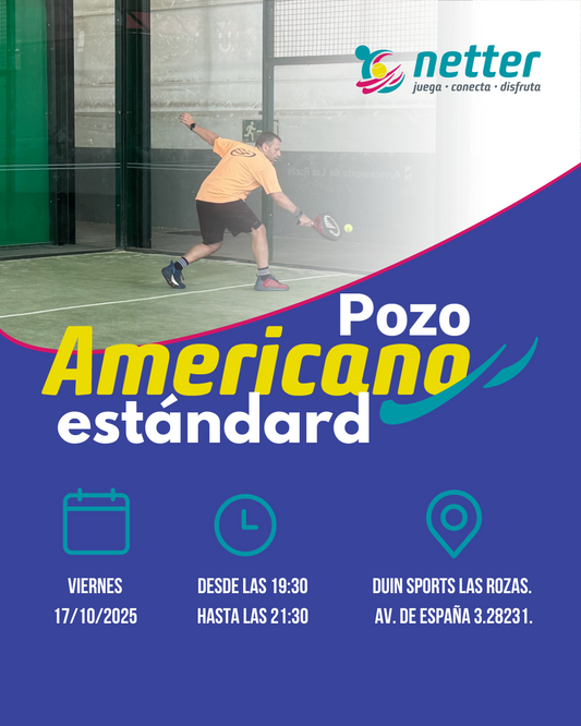 17/10/2025 VIERNES- ¡POZO AMERICANO!