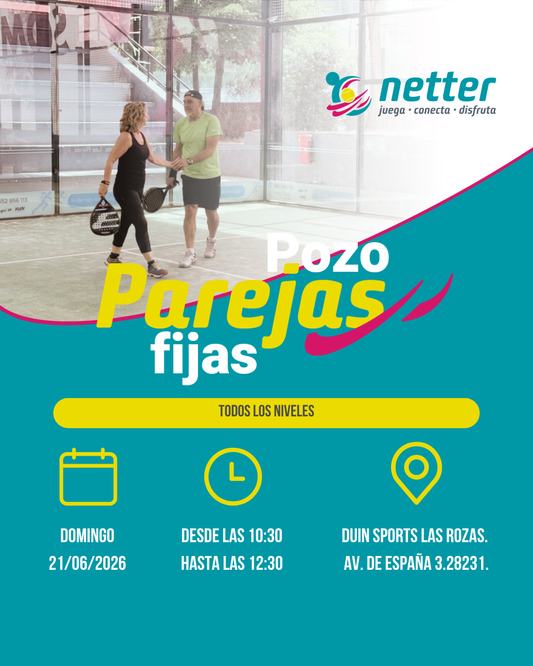 21/06/2026 DOMINGO - POZO DE PAREJAS FIJAS
