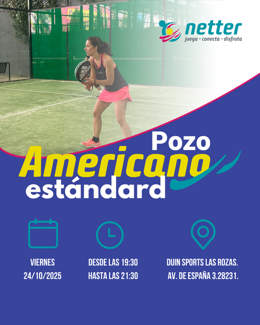 24/10/2025 VIERNES- ¡POZO AMERICANO!