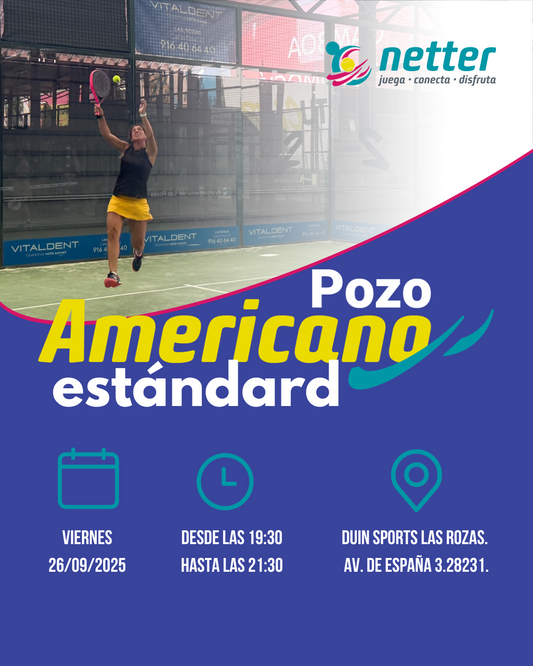 26/09/2025 VIERNES- ¡POZO AMERICANO!