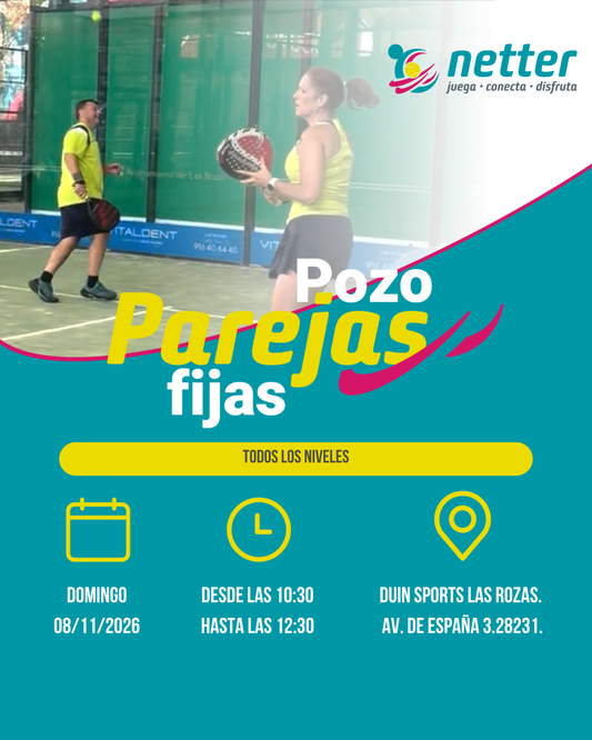 08/11/2026 DOMINGO - POZO DE PAREJAS FIJAS